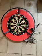 Dartbord met licht, Sport en Fitness, Darts, Ophalen, Zo goed als nieuw