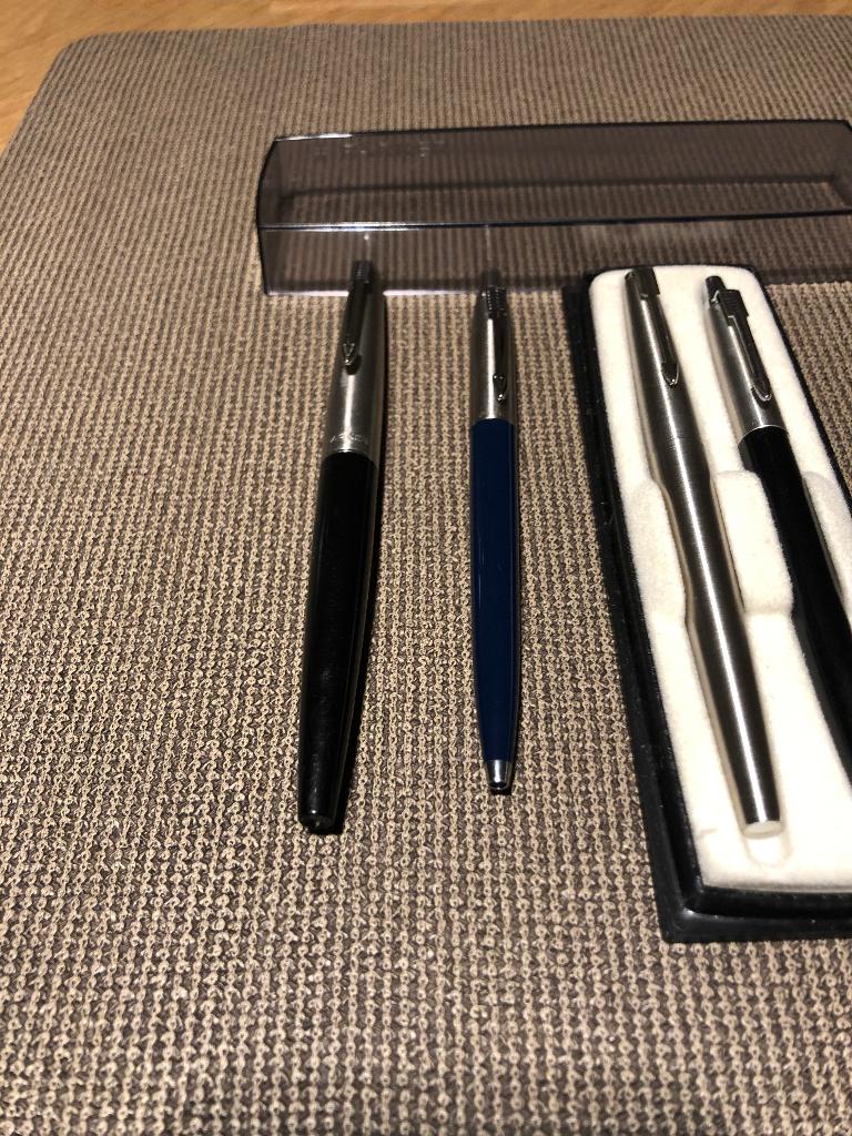 Parkers, Ophalen, Pennenset, Parker