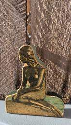 Antieke metalen paperclip de kleine zeemeermin, Antiquités & Art, Antiquités | Bougeoirs, Enlèvement ou Envoi