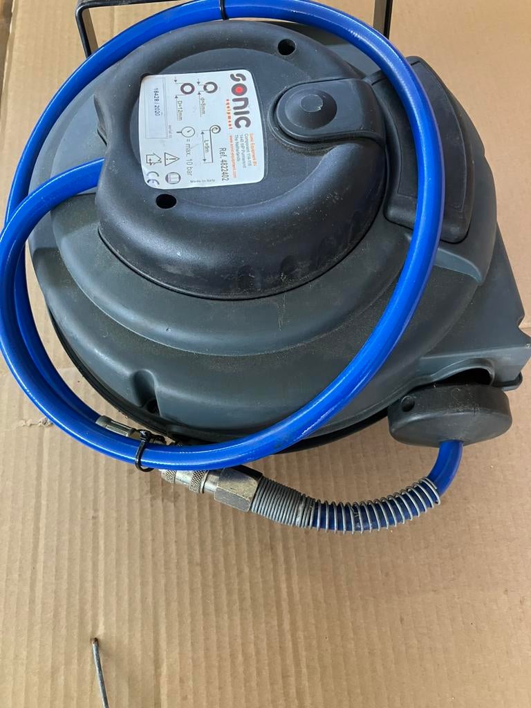 Persluchthaspel, Bricolage & Construction, Compresseurs, Enlèvement, Comme neuf, 6 à 10 bars