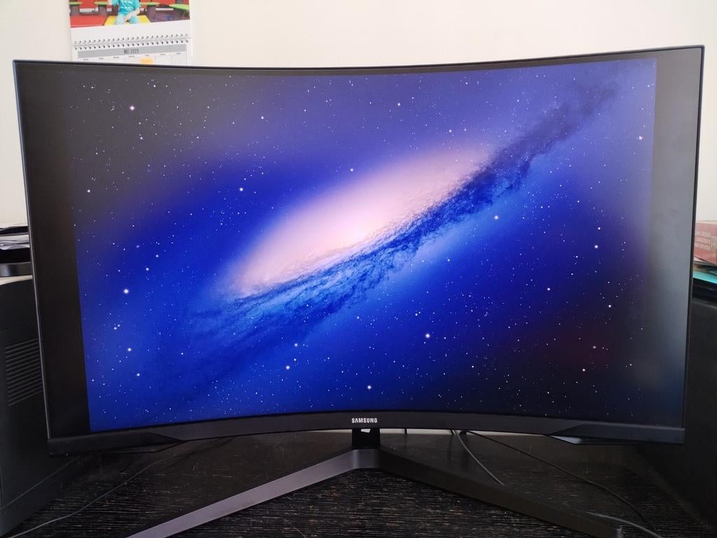Samsung 32" curved QHD, Computers en Software, Monitoren, Ophalen, Zo goed als nieuw, Samsung, HDMI