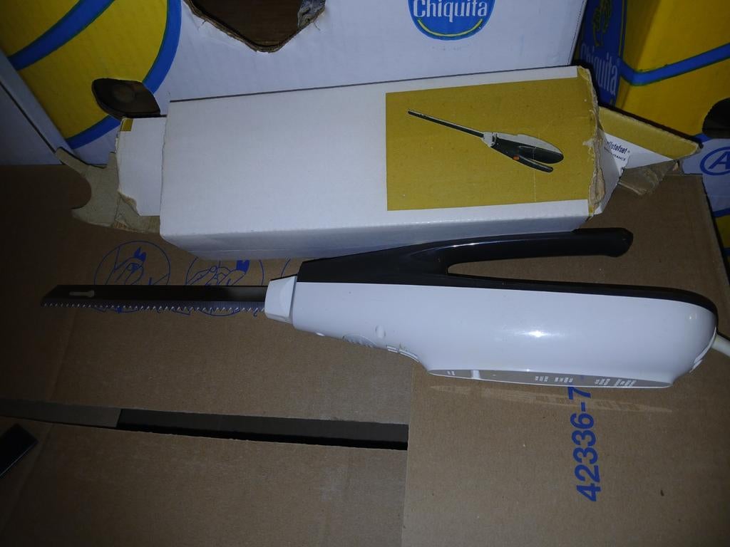 Electrisch broodmes kalorik, Ophalen