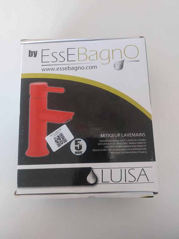 robinet rouge, Maison & Meubles, Salle de bain | Meubles de Salle de bain, Enlèvement