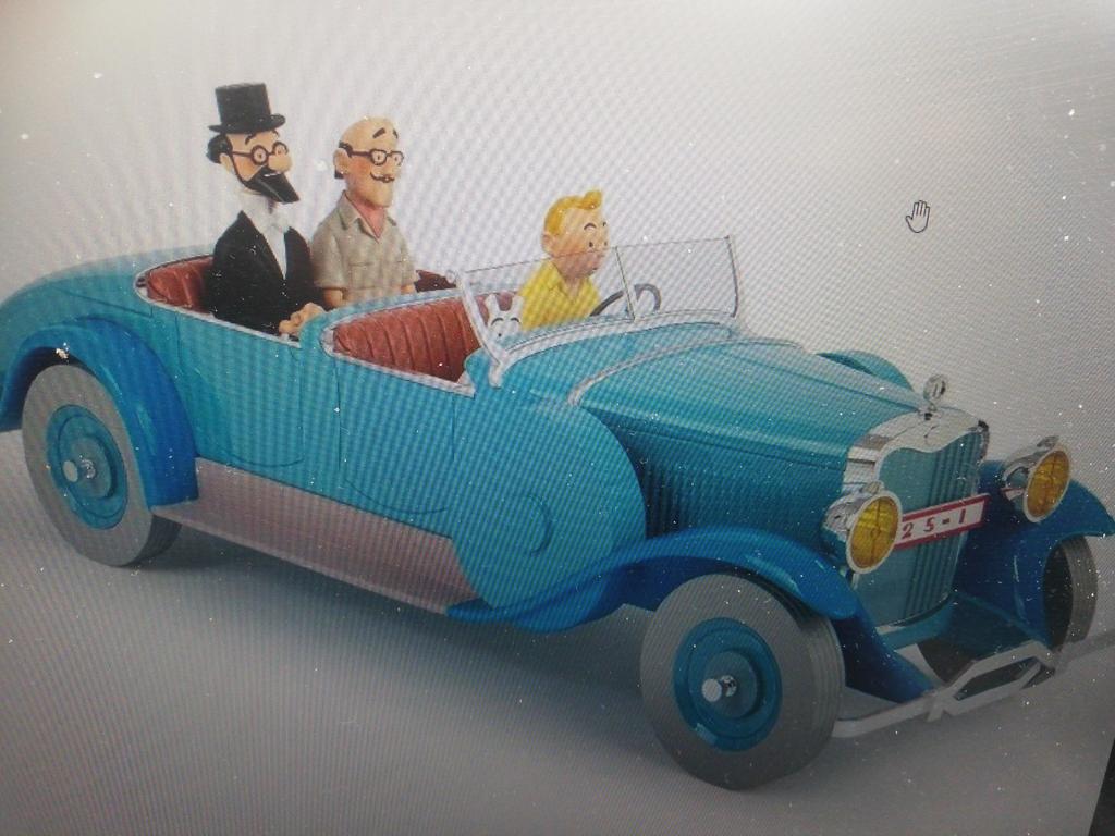 Voiture Tintin 1/12 la Torpedo, Enlèvement ou Envoi, Tintin