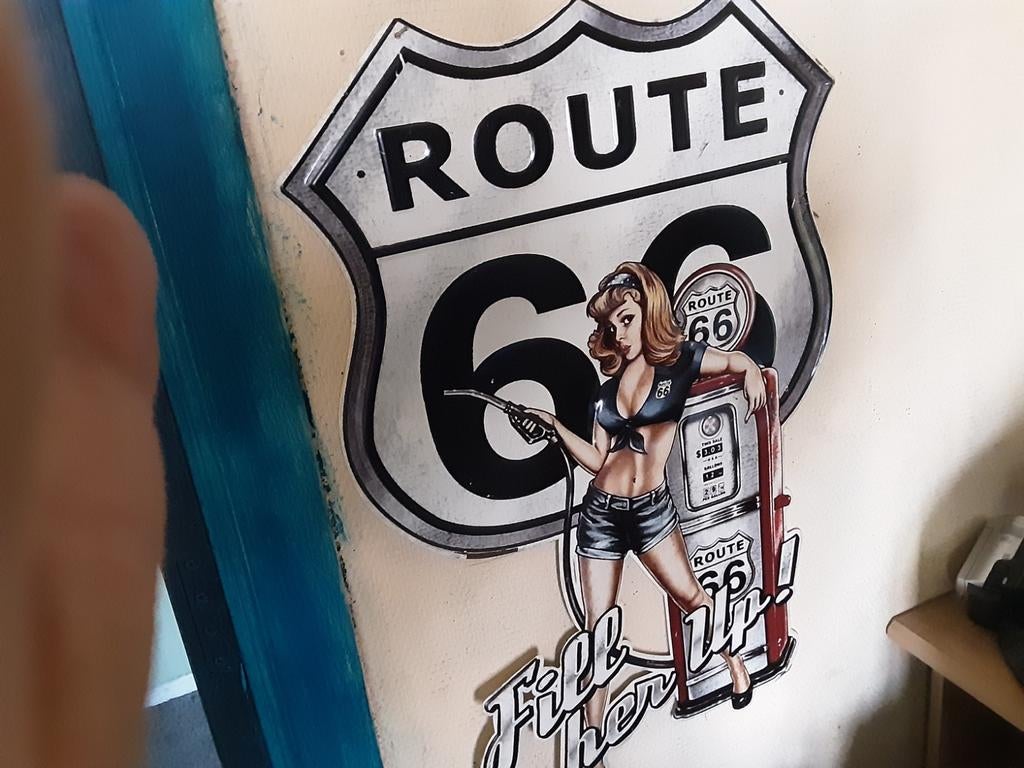 Reclame bord, Ophalen