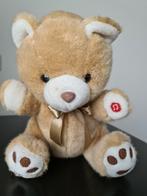 knuffel beer met strikje ongeveer 30 cm, Enlèvement, Comme neuf, Ours