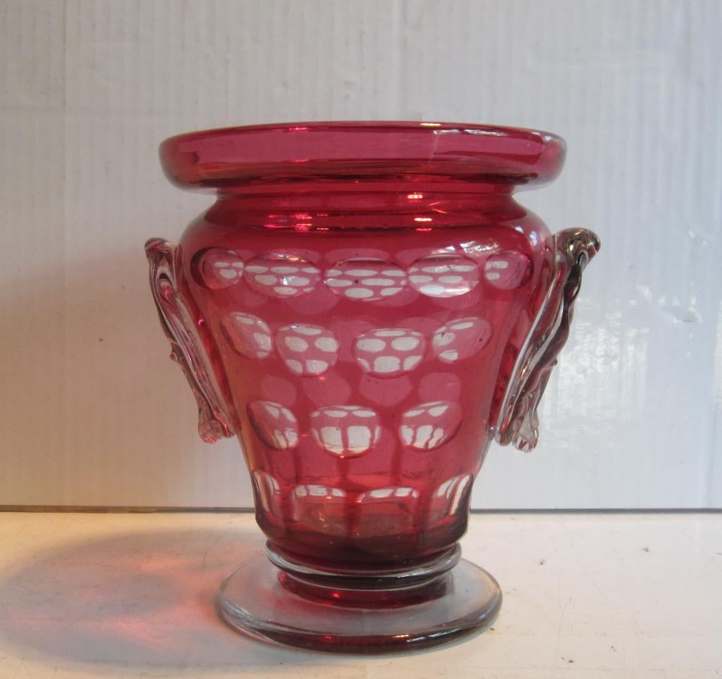 Vase ancien en cristal taillé, Saint-Louis ?, Antiquités & Art, Antiquités | Verre & Cristal, Envoi