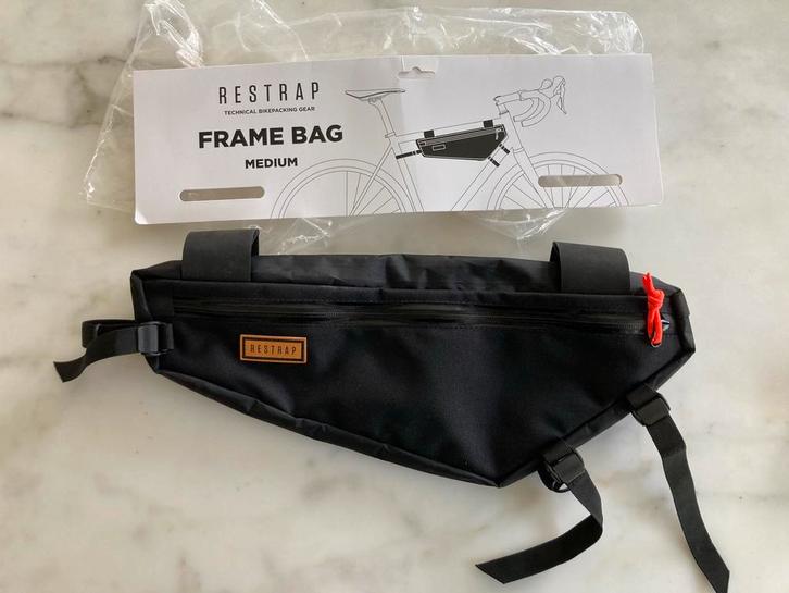 Restrap Frame Bag Medium 3.5L, Fietsen en Brommers, Fietsaccessoires | Fietstassen, Zo goed als nieuw, Ophalen