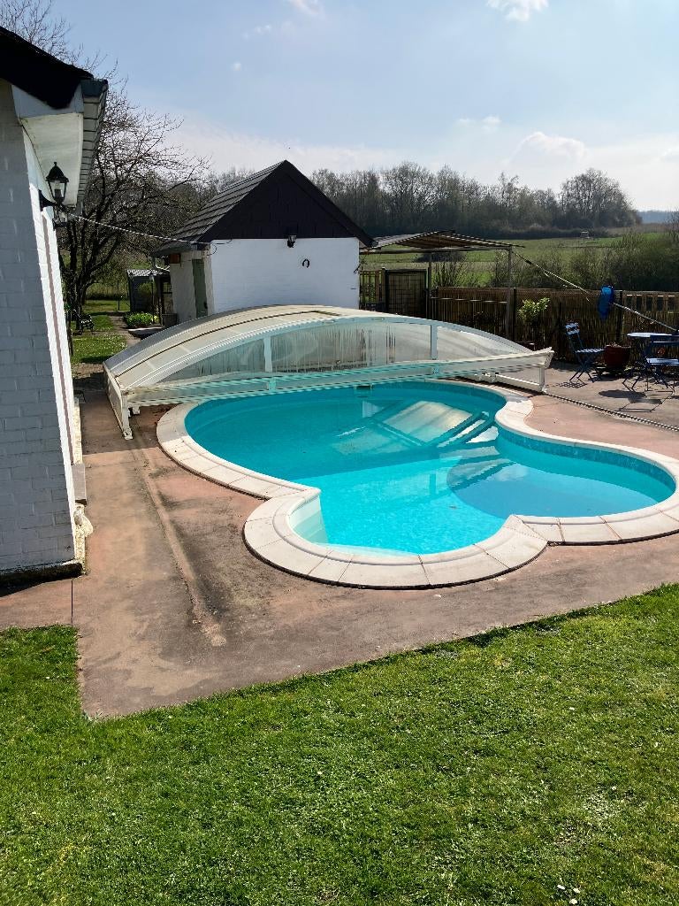 abri de piscine, Enlèvement, Utilisé, Couverture de piscine