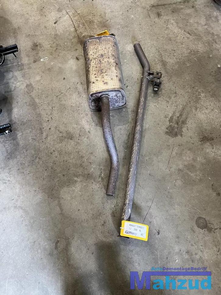 RENAULT TWINGO 2 1.2 uitlaat einddemper 2007-2013, Autos : Pièces & Accessoires, Systèmes d'échappement, Renault, Utilisé