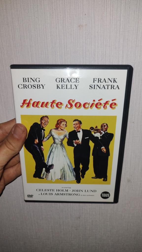 High Society met Bing Crosby, Grace Kelly en Frank Sinatra, Alle leeftijden, Ophalen of Verzenden, Zo goed als nieuw, Komedie