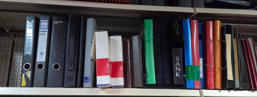 Kaften en mappen allerlei, Ophalen