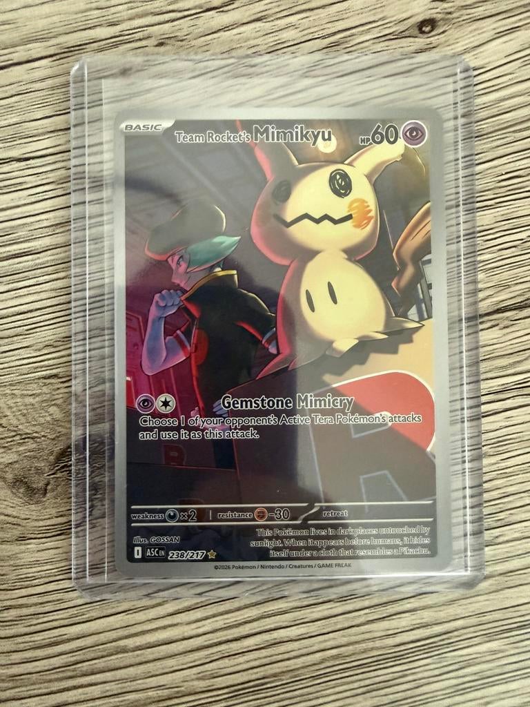 Team rocket’s mimikyu ASC, Enlèvement, Comme neuf