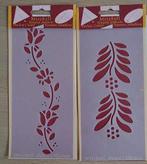 Mitchell stenceil Collection 2 stuks – nieuw, Verzenden, Nieuw, Gereedschap of Accessoires