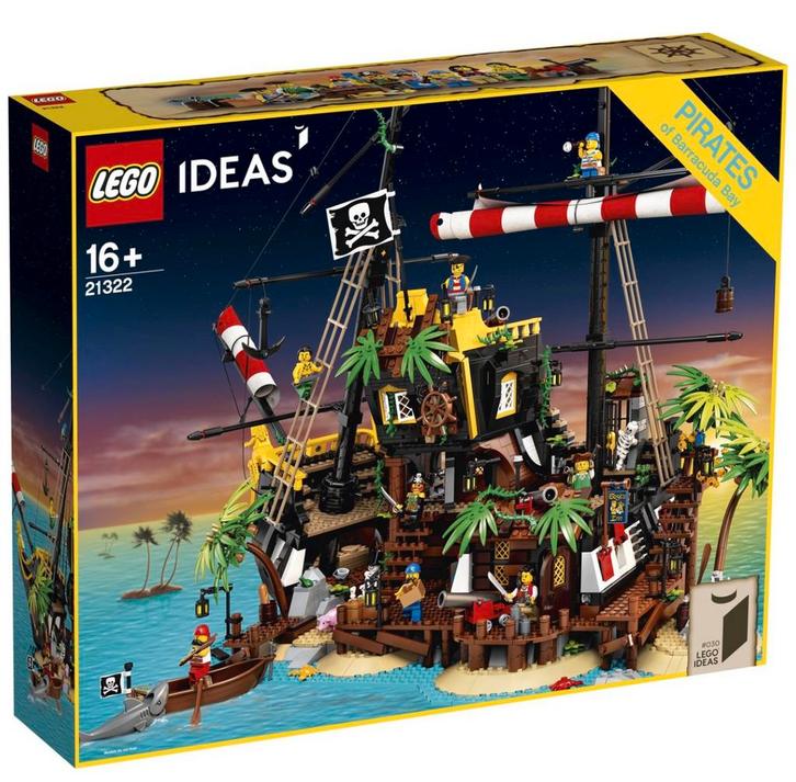 LEGO 21322 — Les pirates de la baie de Barracuda — MISB, Enfants & Bébés, Jouets | Duplo & Lego, Neuf, Lego, Ensemble complet