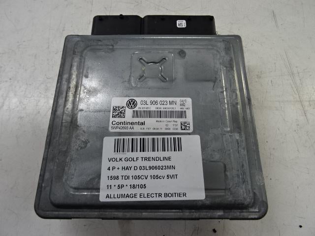 MODULE D ALLUMAGE Volkswagen Golf VI (5K1) (03L906023MN), Utilisé, Volkswagen