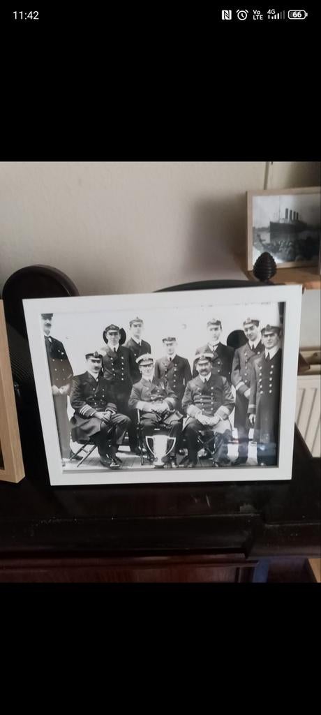 Titanic 1912 Crew        inglijst, Ophalen of Verzenden