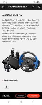 Playseat, Enlèvement, Comme neuf, Thrustmaster