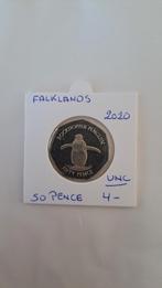 Falklands 50 pence 2020 UNC geres bosco, Ophalen of Verzenden