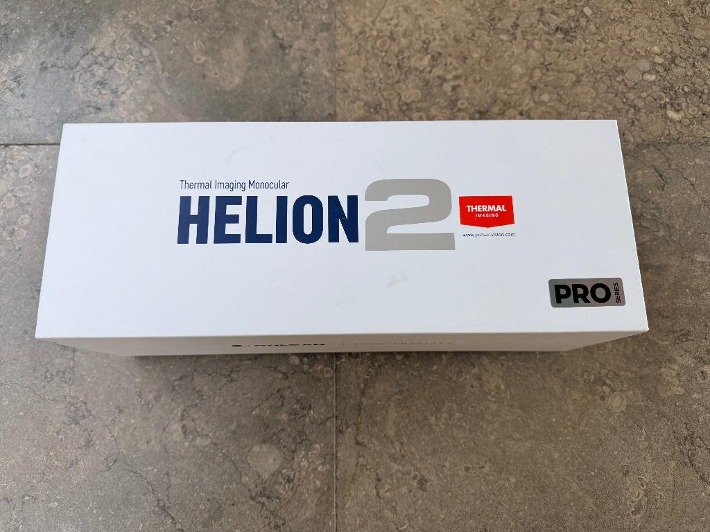 Pulsar Helion 2 XP50 Pro warmtebeeldkijker in nieuwstaat!, Audio, Tv en Foto, Optische apparatuur | Verrekijkers, Ophalen, Zo goed als nieuw