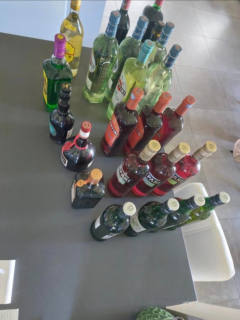 Lot de boissons alcoolisées à vendre +390 € NOUVEAU PRIX, Enlèvement, Boissons