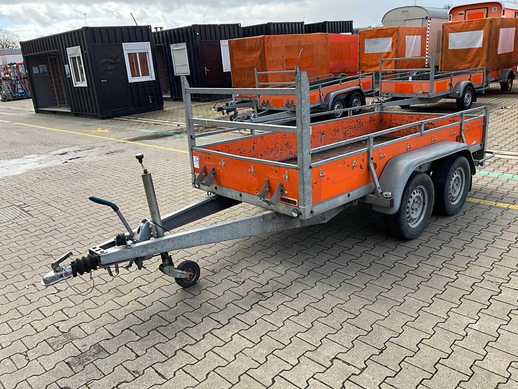 2014 Atec EB2 2-1 Dubbelas aanhangwagen, Gebruikt