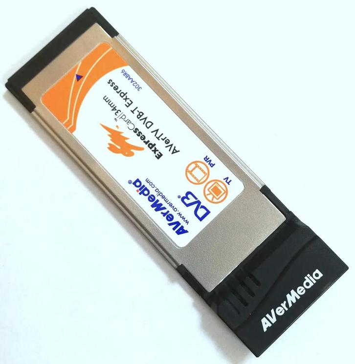 Avermedia AVerTV DVB-T 34mm Expresscard (nieuw), Computers en Software, Capture cards, Nieuw, Ophalen