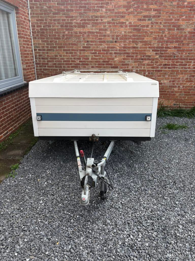 Trigano vendome luxe vouwwagen, Caravans en Kamperen, Vouwwagens, Ophalen, Tot en met 6, Aanwezig, Trigano