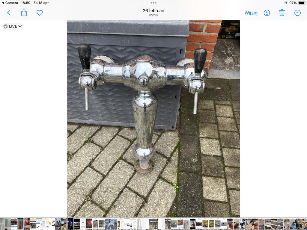 Biertap, Enlèvement