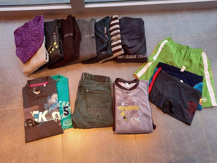 Kledij jongens (14 stuks) ook apart - maat 170/176, Kinderen en Baby's, Kinderkleding | Kinder-kledingpakketten, Zo goed als nieuw