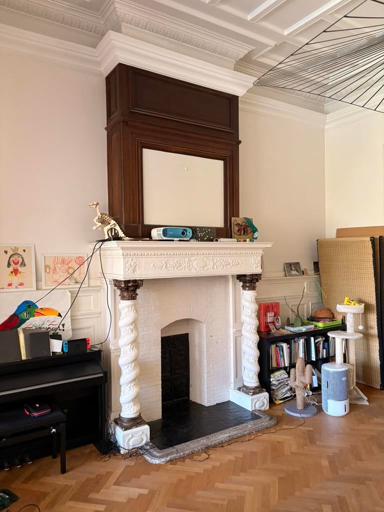 Antieke marmeren sierschouw, Huis en Inrichting, Ophalen, Zo goed als nieuw