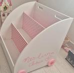 Bibliotheque enfant sur roulettes Vertbaudet, Maison & Meubles, Comme neuf, Enlèvement, 50 à 100 cm, 100 à 150 cm