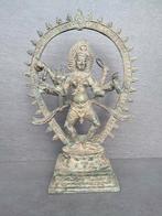 Bronzen beeld van de godin Kali/India/36 cm/Azië, Antiek en Kunst, Ophalen of Verzenden