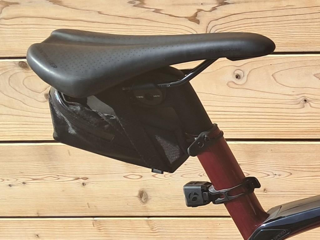 Trek-Bontrager Elite middelgrote zwarte tas, Ophalen, Zo goed als nieuw, Trek Bontrager