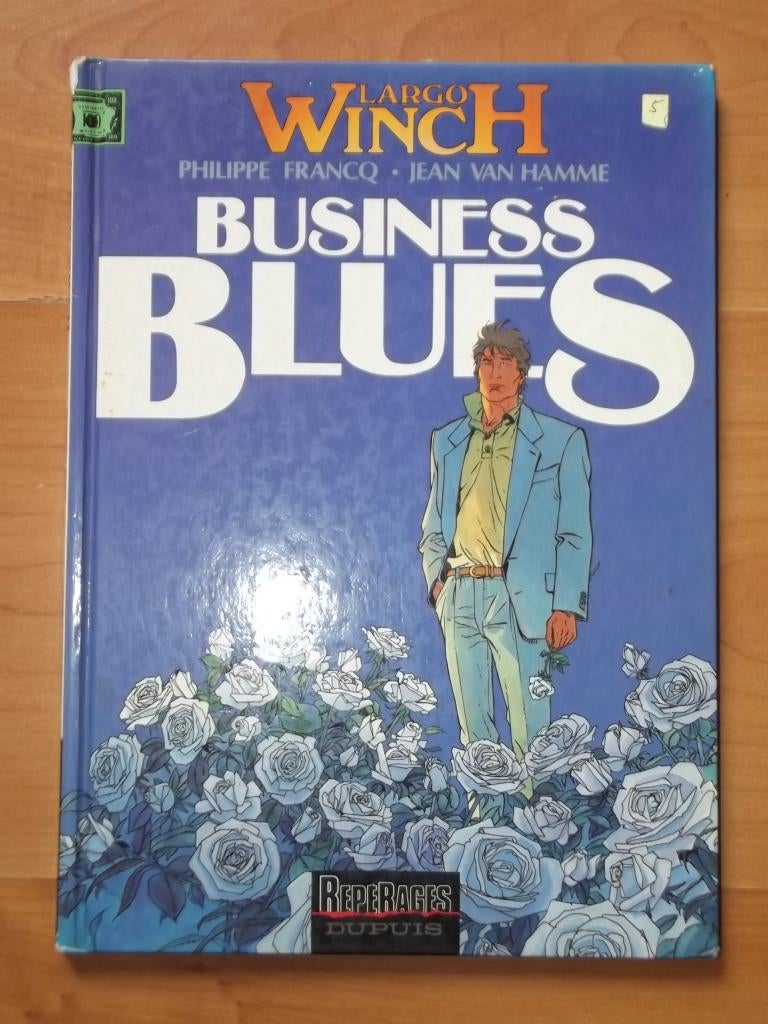 Largo WINCH - 4. Business Blues EO/1993, Eén stripboek, Ophalen of Verzenden, Gelezen, Francq - Van Hamme