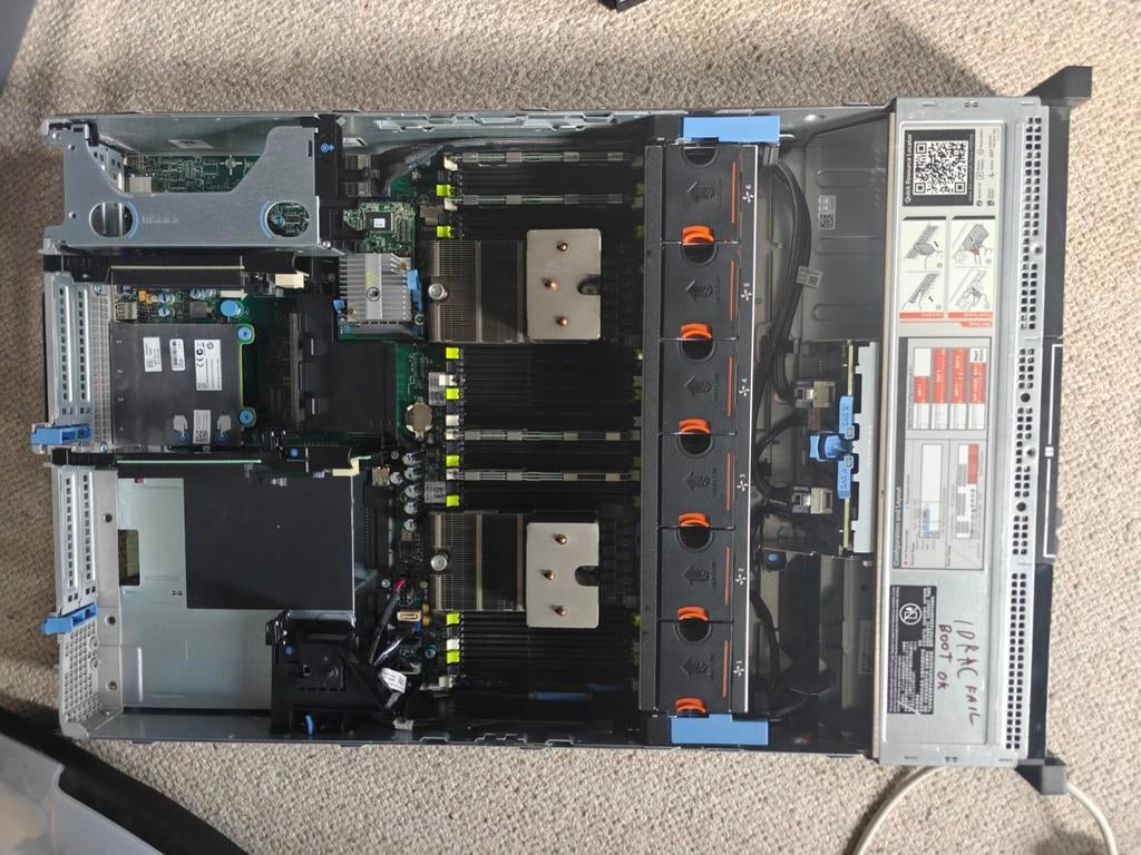 2 Dell PowerEdge R720 servers, Ophalen of Verzenden