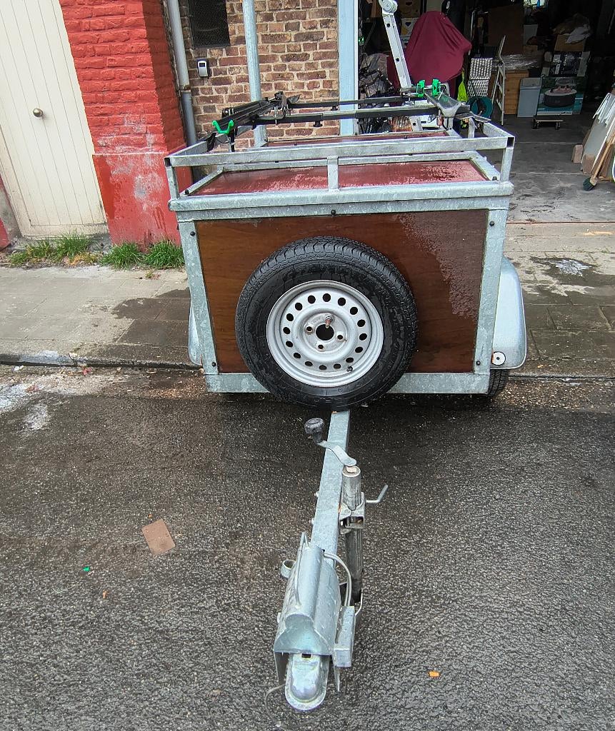 REMORQUE FERMEE - très bon état, Enlèvement, Utilisé