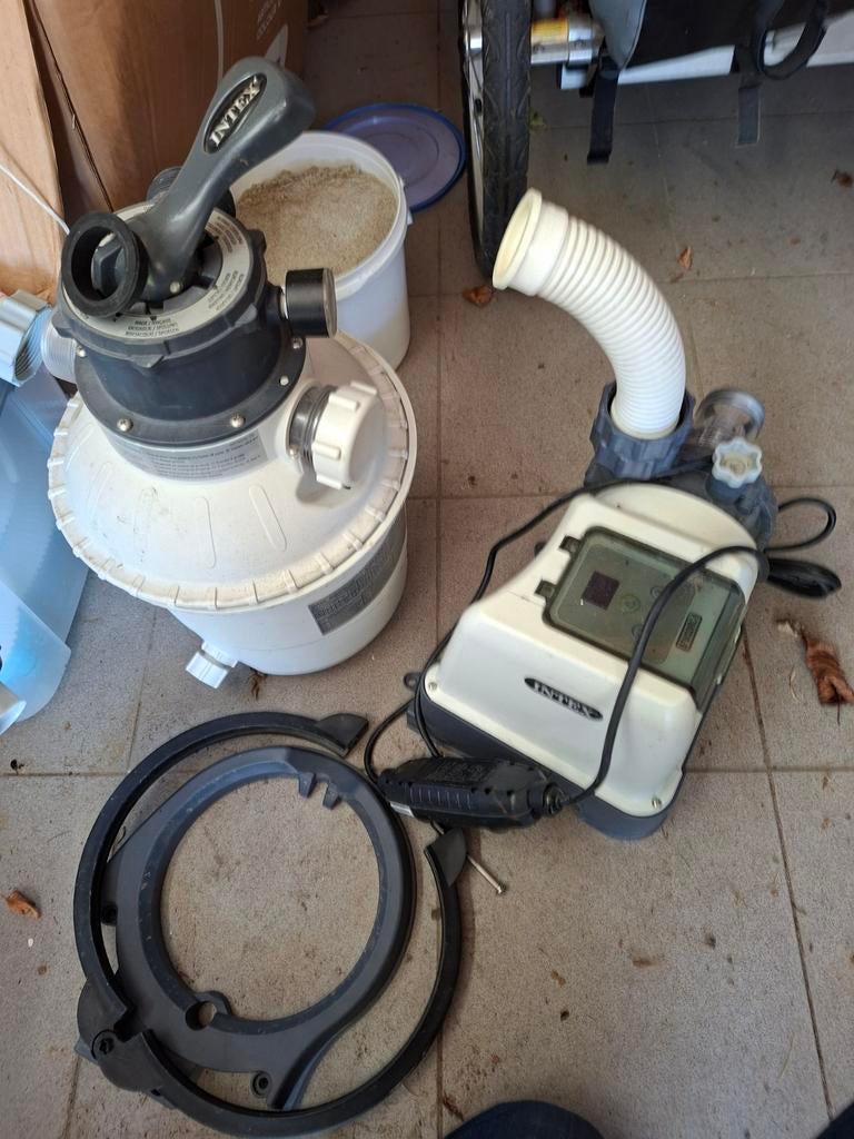 Intex zandfilter pomp, Tuin en Terras, Zwembad-toebehoren, Ophalen, Verwarming
