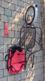 Eenwielige aanhangwagen voor fiets, Ophalen