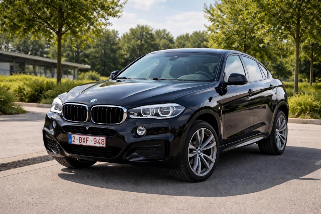 BMW X6 xDrive30d | M-pakket | CarPlay | 2015, Auto's, BMW, Automaat, 4 deurs, Zwart, Diesel