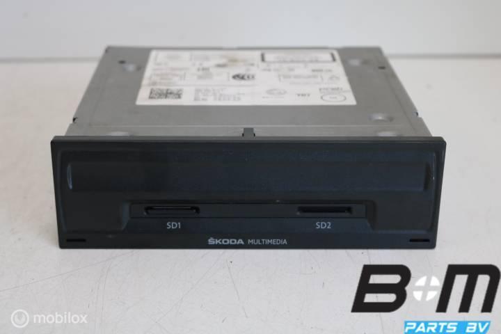 navigatie computer met DAB Skoda Rapid 5Q0035874C, Gebruikt