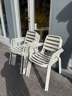 Terrasstoelen – horeca kwaliteit – stapelbaar, Jardin & Terrasse, Chaises de jardin, Enlèvement, Comme neuf, Métal, Empilable