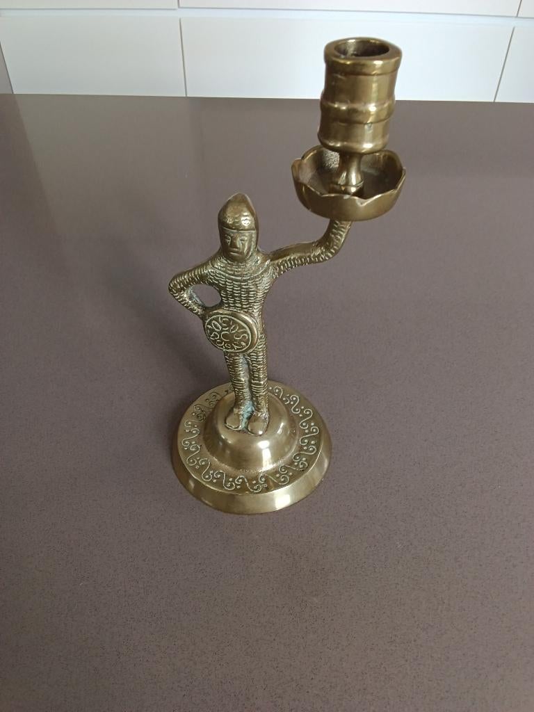 Chandelier en cuivre jaune, Antiquités & Art, Enlèvement ou Envoi, Cuivre ou Bronze