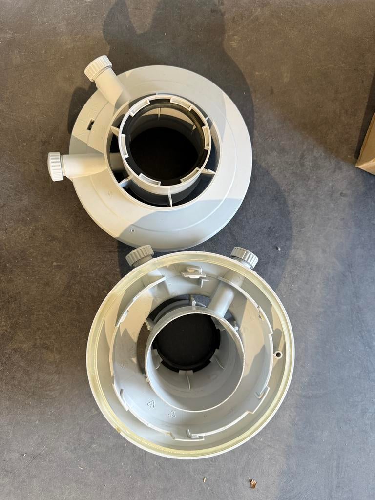 Rookgasadapter 60/100 vaillant, Ophalen, Zo goed als nieuw