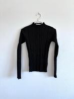 Astrid Black Label rib top ‘Charlie’  100% gerecycleerd poly, Astrid Black Label, Taille 36 (S), Comme neuf, Manches longues