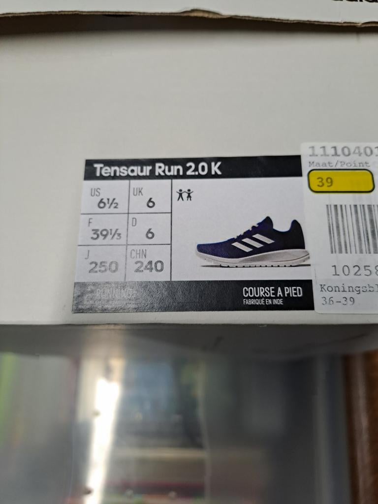 Adidas Tensaur Run loopschoenen (nieuw), Ophalen, Adidas