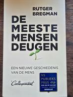 de meeste mensen deugen Rutger Bregman, Neuf, Enlèvement ou Envoi, Société, Rutger Bregman