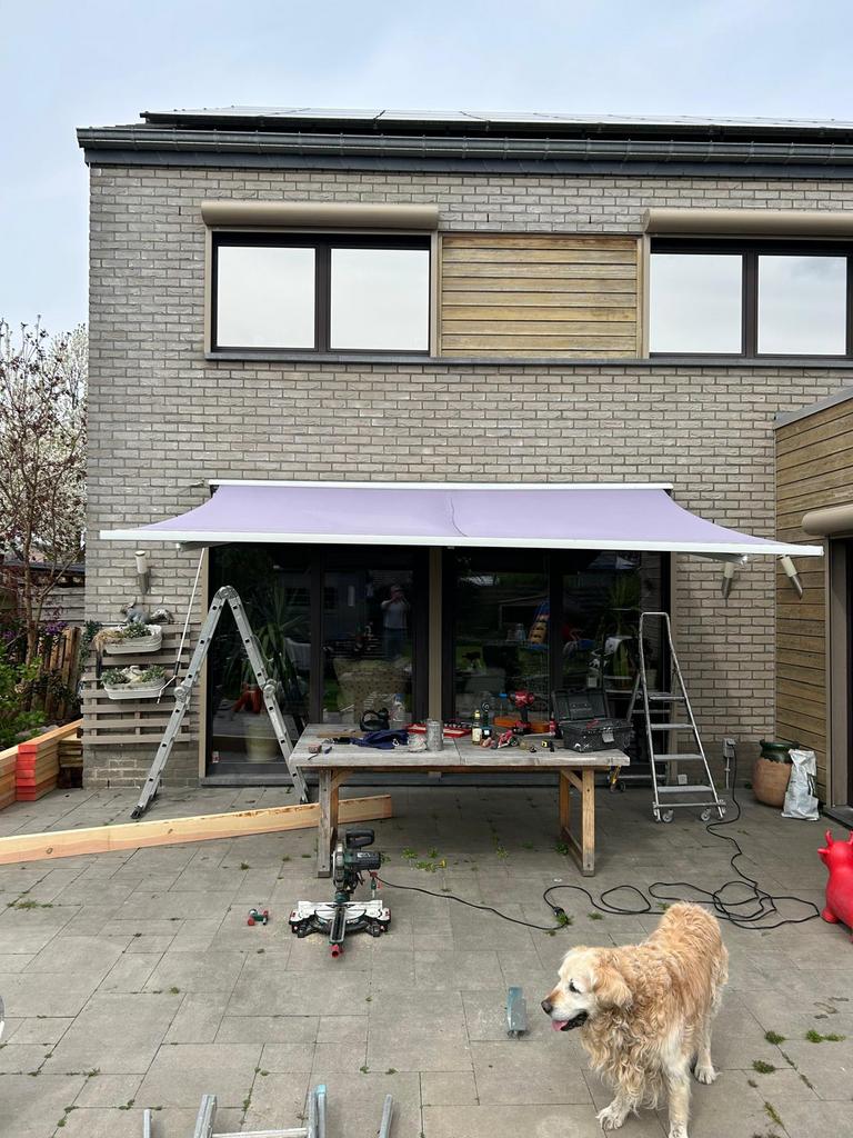 Banne solaire, Jardin & Terrasse, Enlèvement, Utilisé