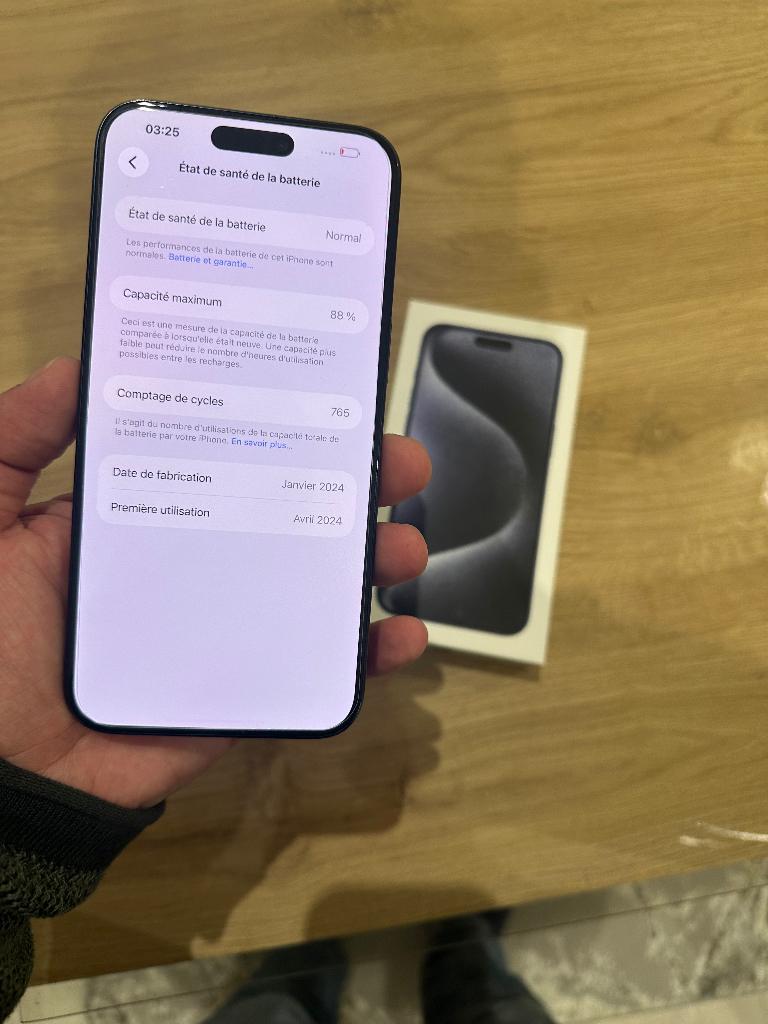 iPhone 16 pro Max 256gb, Télécoms, Téléphonie mobile | Apple iPhone, 256 GB, 89 %, IPhone 16 Pro Max, Comme neuf