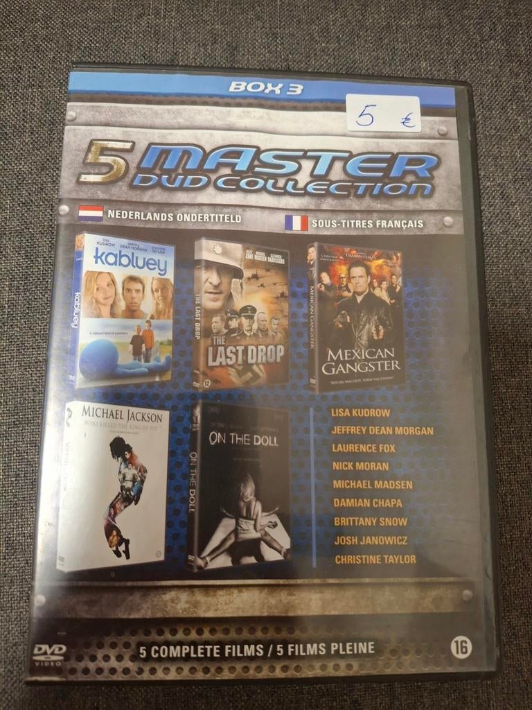 5 master dvd collection, Ophalen of Verzenden